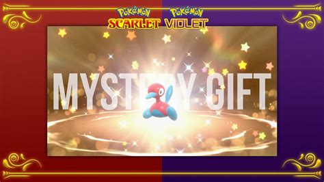 pokemon mega 2 gift codes 2024|Porygon2 Mystery Gift code now available for Pokémon Scarlet.